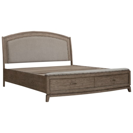Queen Upholstered Bed