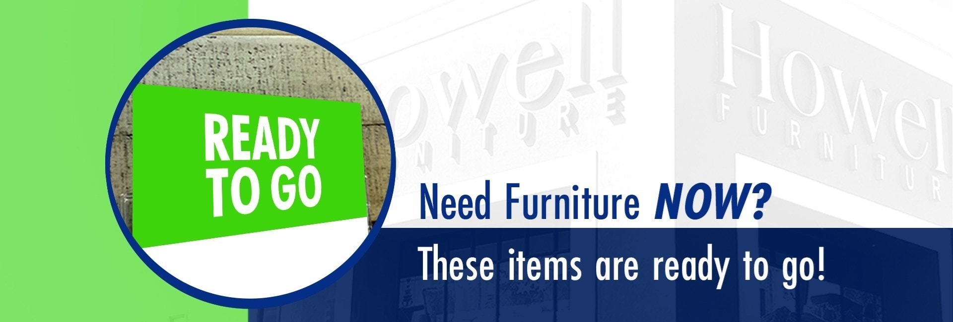 Shop items ready to go now