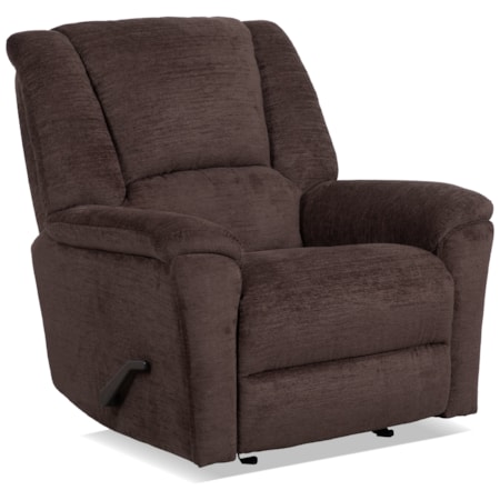 Plush Gliding Recliner