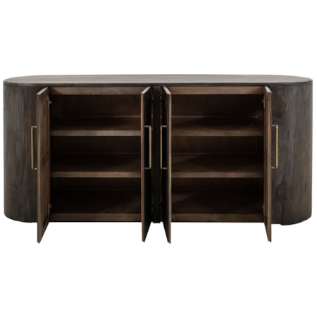 4-Door Storage Console