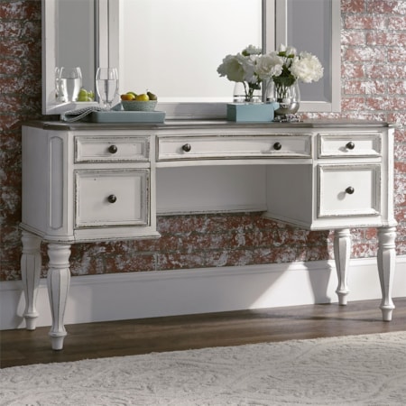 5-Drawer Vanity Desk