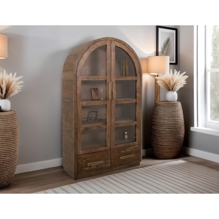 Arched Storage Cabinet