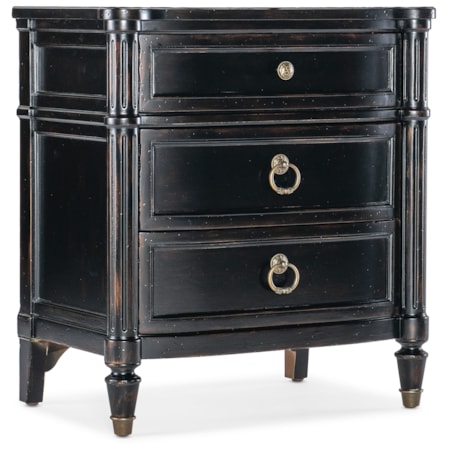 3-Drawer Nightstand
