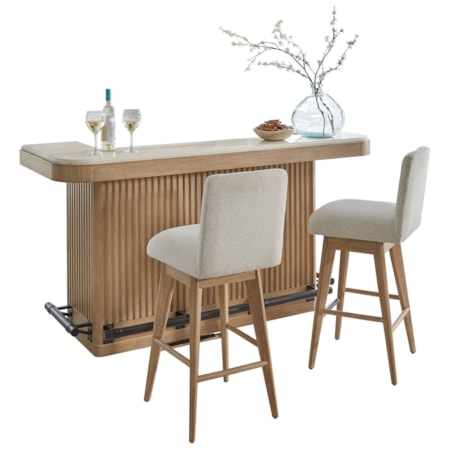 3-Piece Dining Bar Set