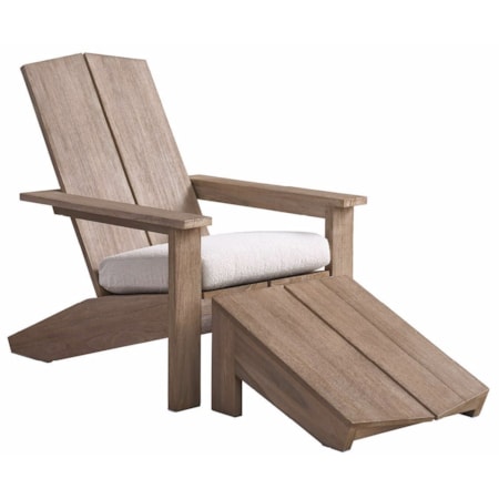 Outdoor Adirondack Ottoman
