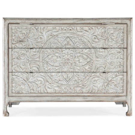 Three-Drawer Accent Chest