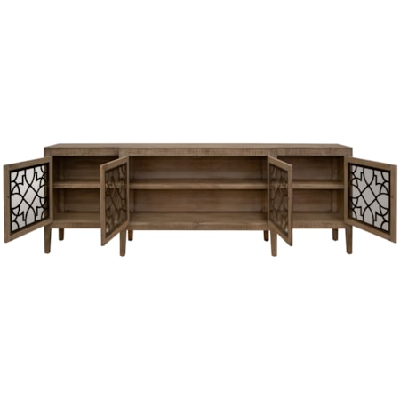 4-Door Console Table