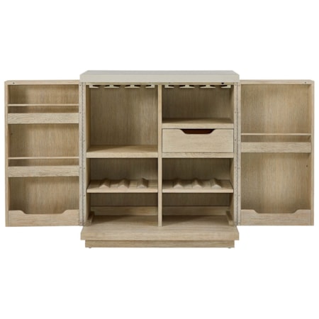 2-Door Bar Cabinet