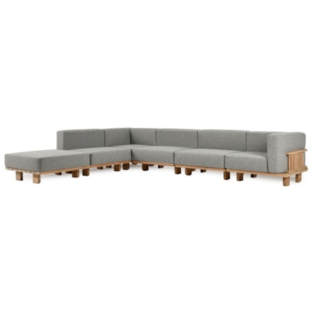 6-Piece Outdoor Sectional
