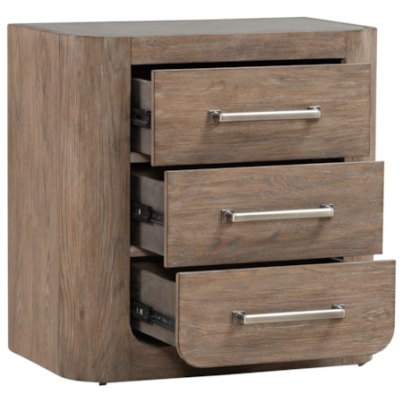 3-Drawer Nightstand