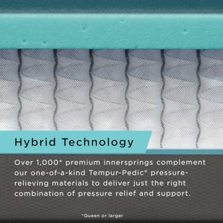 TEMPUR-ProAdapt® Medium Hybrid King