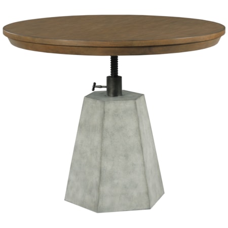 Adjustable Height Dining Table