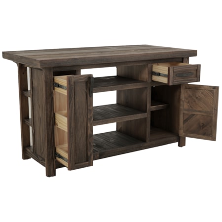 2-Drawer Kitchen Island
