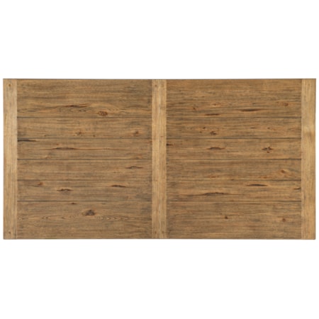 Trestle Dining Table with Table Leaves