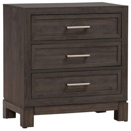 3-Drawer Nightstand