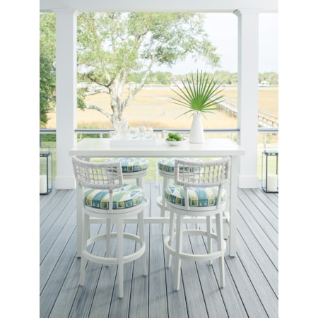 Outdoor Swivel Bar Stool