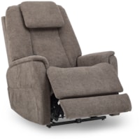 Casual Power Lift Recliner with Power Headrest, Power Lumbar, Heat and Air Massage