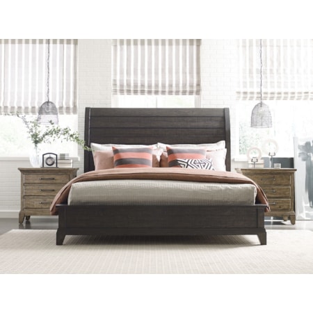 Eastburn Sleigh Cal King Bed