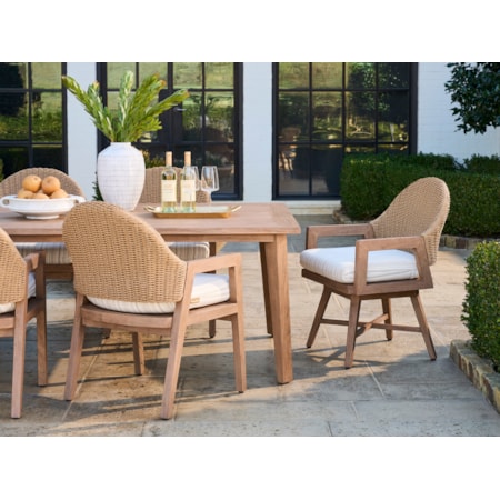Outdoor Dining Arm Chair