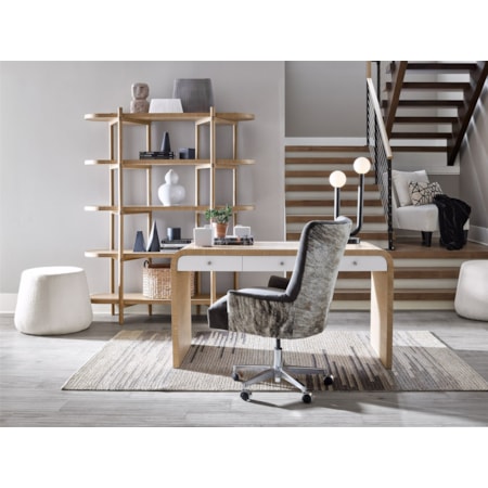 Etagere with Open Shelving