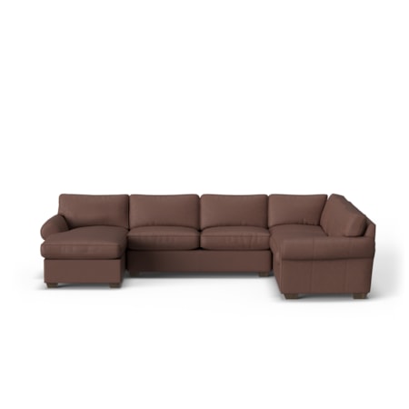 Stationary Sectional Sofa