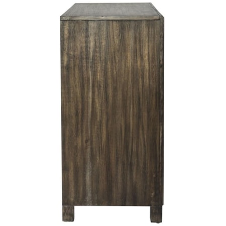 2-Door Wine Accent Cabinet