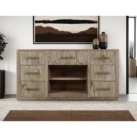 7-Drawer Storage Console