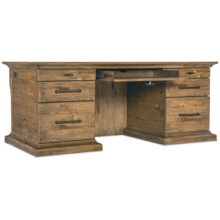 7-Drawer Executive Desk