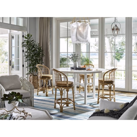 Getaway Rattan Counter Stool