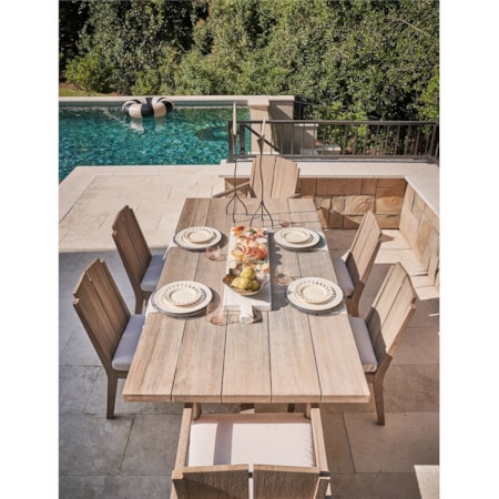 Outdoor Rectangle Dining Table