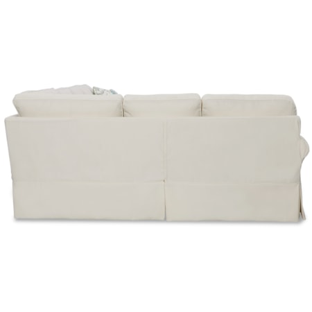 3-Pc Slipcover Sectional Sofa w/ RAF Chaise