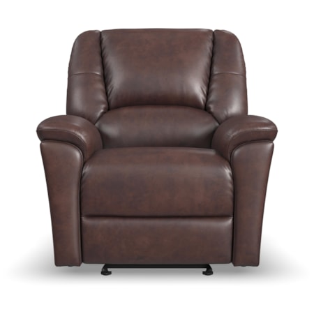 Plush Gliding Recliner