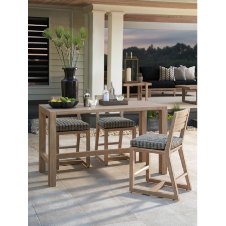 5-Piece Outdoor Counter Height Dining Set