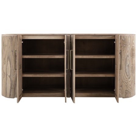 4-Door Storage Console