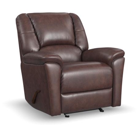 Plush Gliding Recliner