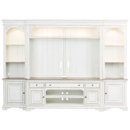 4-Piece Entertainment Wall Unit