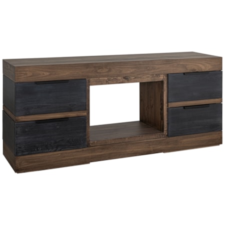 70" Fireplace TV Stand