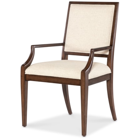 Upholstered Dining Arm Chair