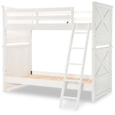 Twin Over Twin Bunk End