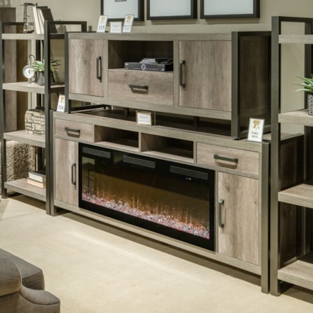 78 Inch Fireplace TV Console