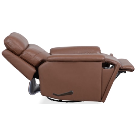 Refined Swivel Gliding Recliner