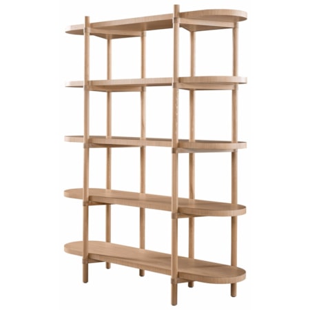 Etagere with Open Shelving