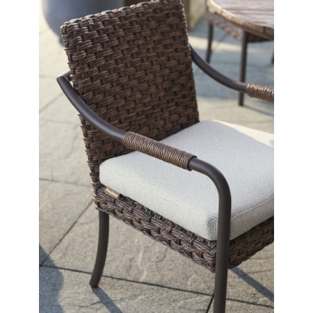 Outdoor Dining Arm Chair