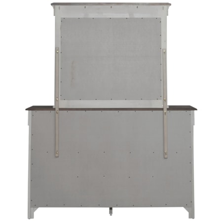 9-Drawer Dresser and Mirror Set