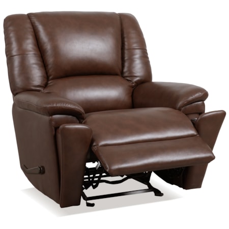 Plush Gliding Recliner