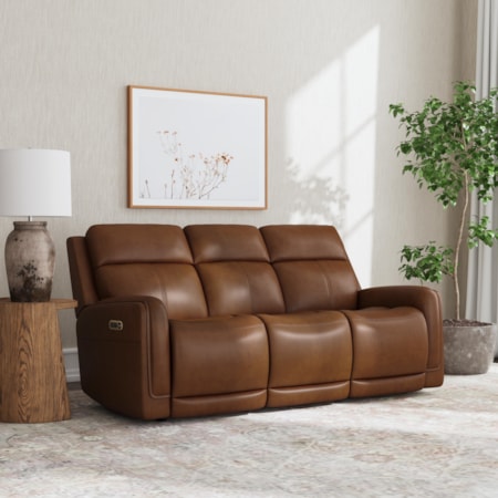 Gliding Power Reclining Sofa