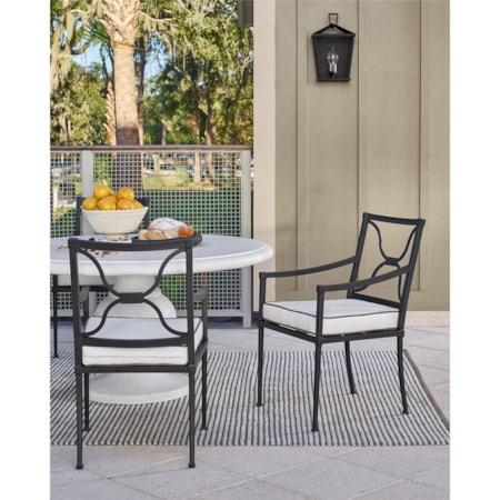 Outdoor Dining Arm Chair