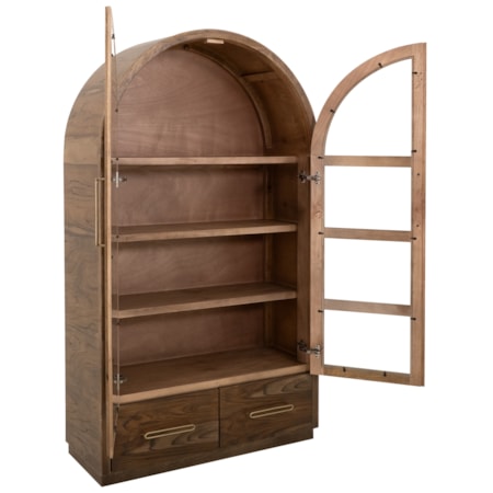 Arched Storage Cabinet