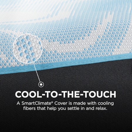 Tempur-LuxeBreeze® Firm Split Head King