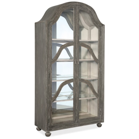 Arched Display Cabinet